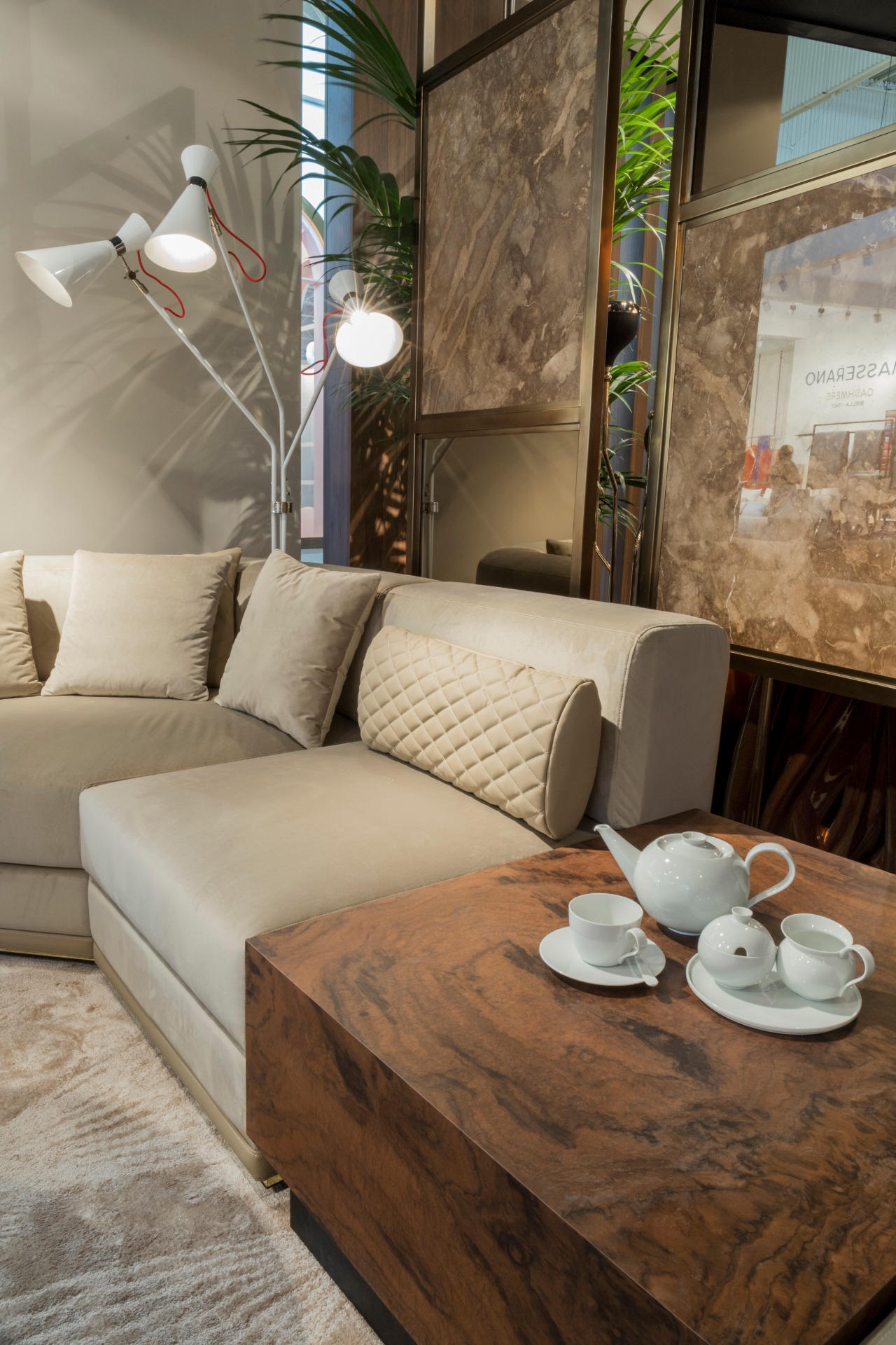 Creamy Aesthetic Living Room from Caffe Latte